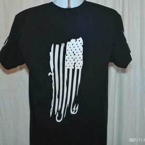 Tattered American Hook Flag